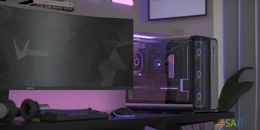 Вентилятор для корпуса Formula Air Fusion 3 BK ARGB 360х120x28 черный 4-pin 34.95дБ Ret