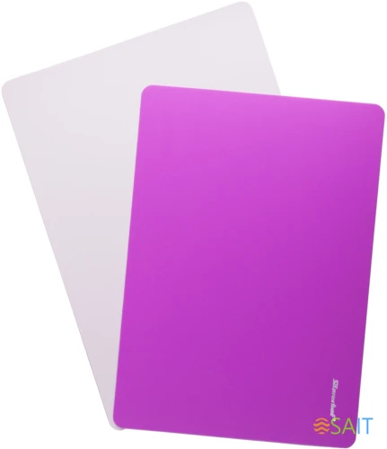 Доска для лепки Silwerhof Create прямоугольная A4+ 1мм цв.ассорт.