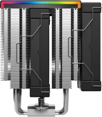 Устройство охлаждения(кулер) Deepcool AK620 Digital SE ARGB Soc-AM5/AM4/1200/1700/1851 черный 4-pin 19-28dB Al+Cu LCD 260W 1400gr Ret (R-AK620-BKADMN-GJD)