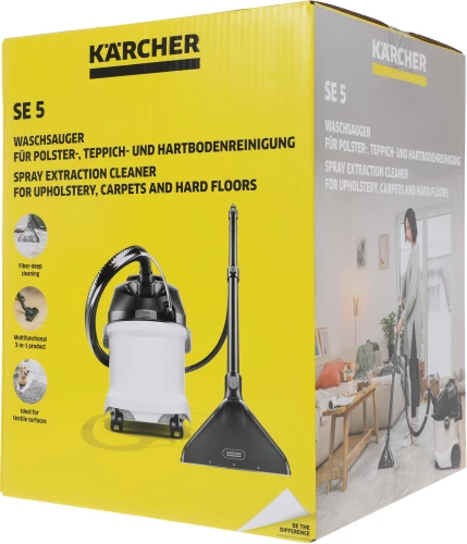 Пылесос моющий Karcher SE 5 1000Вт белый/черный (в компл.:1мешок)