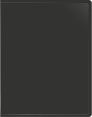 Папка с 100 прозр.вклад. Silwerhof Eco A4 пластик 0.7мм черный