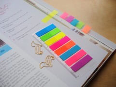 Закладки самокл. пластиковые Stick`n 27086 45x12мм 8цв.в упак. 10лист