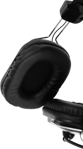 Наушники с микрофоном A4Tech HU-50 черный 2м накладные USB оголовье