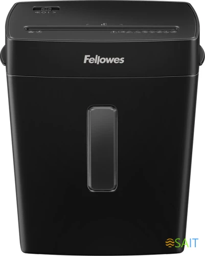 Шредер Fellowes PowerShred Р-42С черный (секр.P-4) фрагменты 8лист. 15лтр. скрепки скобы пл.карты