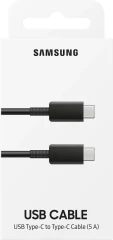 Кабель Samsung EP-DN975 EP-DN975BBEGWW USB Type-C (m)-USB Type-C (m) 1м черный коробка (упак.:1шт)
