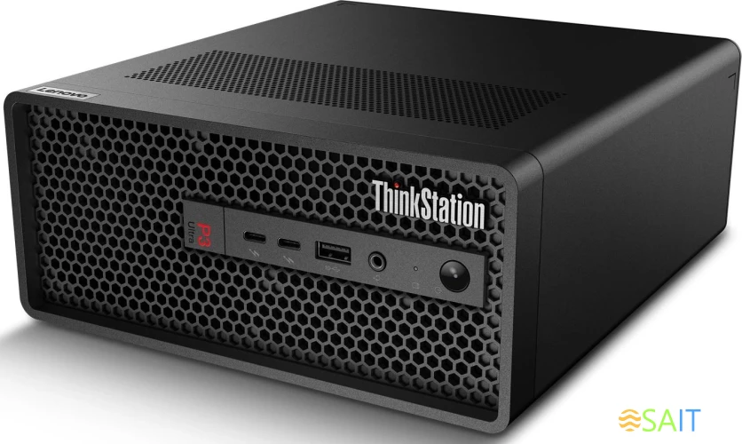 ПК Lenovo ThinkStation P3 Ultra SFF i7 13700 (2.1) 16Gb SSD512Gb T400 4Gb Windows 11 Professional 64 2.5xGbitEth+1xGbitEth 300W мышь клавиатура черный (30HBS64000)