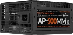 Блок питания Formula ATX 500W AP-500ММ 80 PLUS WHITE (20+4pin) APFC 120mm fan 6xSATA RTL