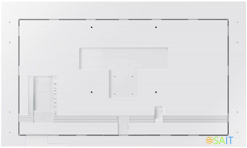 Панель Samsung 65" WM65B Flip Chart Pro белый E-LED BLU LED 8ms 16:9 HDMI M/M матовая 350cd 178гр/178гр 3840x2160 4K USB 39.7кг