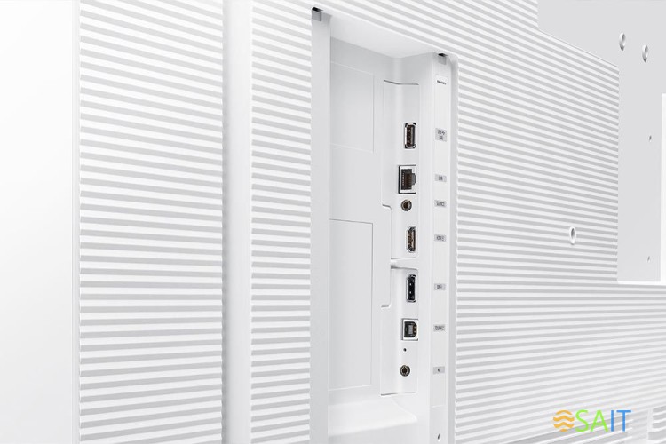 Панель Samsung 65" WM65B Flip Chart Pro белый E-LED BLU LED 8ms 16:9 HDMI M/M матовая 350cd 178гр/178гр 3840x2160 4K USB 39.7кг