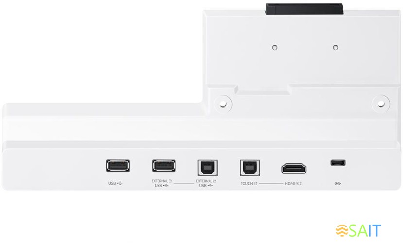 Панель Samsung 65" WM65B Flip Chart Pro белый E-LED BLU LED 8ms 16:9 HDMI M/M матовая 350cd 178гр/178гр 3840x2160 4K USB 39.7кг