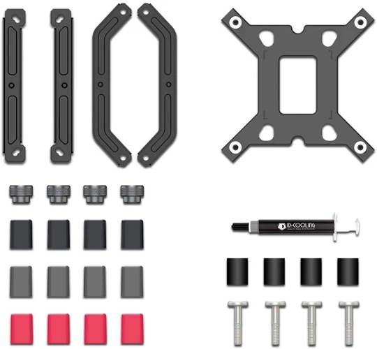 Устройство охлаждения(кулер) ID-Cooling Frozn A400 ARGB Soc-AM5/AM4/1200/1700/1851 черный 4-pin 25.8dB Al+Cu 180W 580gr Ret (FROZN A400 ARGB)