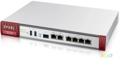 Межсетевой экран Zyxel USG Flex 200 (USGFLEX200-EUCI02F) 10/100/1000BASE-TX/SFP серебристый