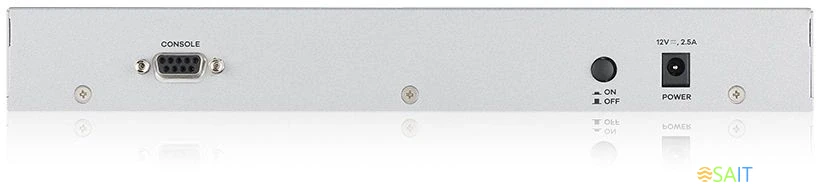 Межсетевой экран Zyxel USG Flex 200 (USGFLEX200-EUCI02F) 10/100/1000BASE-TX/SFP серебристый