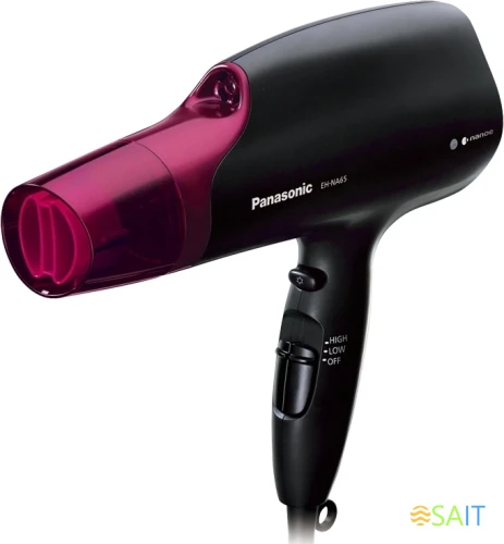 Фен Panasonic EH-NA65 2000Вт черный/розовый (EH-NA65-K865)