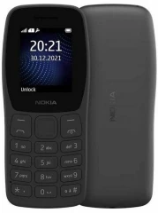 Мобильный телефон Nokia 105 DS TA-1416 темно-серый моноблок 2Sim 1.77" 120x160 Series 30+ GSM900/1800 Protect FM