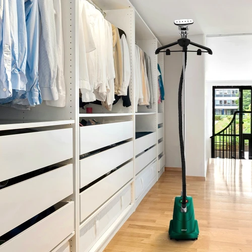 Отпариватель напольный Kitfort КТ-9360 2200Вт зеленый/черный