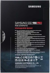 Накопитель SSD Samsung PCIe 4.0 x4 250GB MZ-V8P250BW 980 PRO M.2 2280