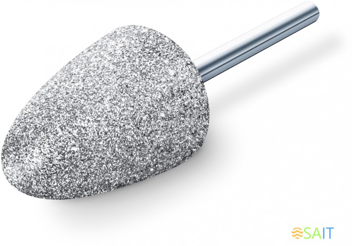 Маникюрно-педикюрный набор Beurer MP52 насадок в компл.:7шт (подсветка) белый/розовый