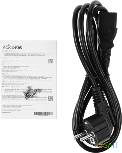 Коммутатор MikroTik CSS610-8P-2S+IN 8x1Гбит/с 2SFP+ 8PoE 8PPoE 140W управляемый