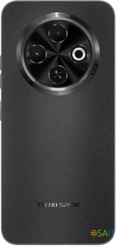 Смартфон Tecno Spark 30C 128Gb 4Gb черный моноблок 3G 4G 2Sim 6.67" 720x1600 Android 14 48Mpix 802.11 a/b/g/n/ac NFC GPS GSM900/1800 GSM1900 Protect FM A-GPS microSD max1024Gb