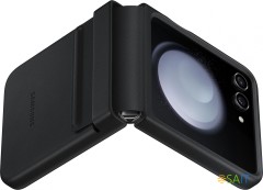 Чехол (клип-кейс) Samsung для Samsung Galaxy Z Flip5 Flap Eco-Leather Case B5 черный (EF-VF731PBEGRU)