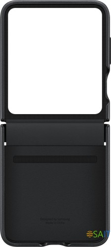 Чехол (клип-кейс) Samsung для Samsung Galaxy Z Flip5 Flap Eco-Leather Case B5 черный (EF-VF731PBEGRU)