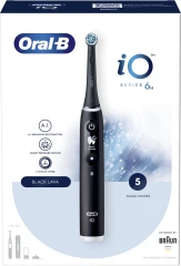 Зубная щетка электрическая Oral-B iO_S6_Black Lava_Ultimate Clean черный