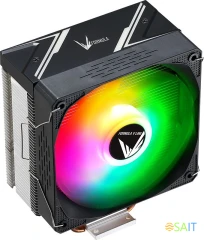 Устройство охлаждения(кулер) Formula Ice Burg Plus ARPW 4P ARGB Soc-AM5/AM4/1200/1700/1851 черный 4-pin 17-34dB Al+Cu 200W 737gr Ret