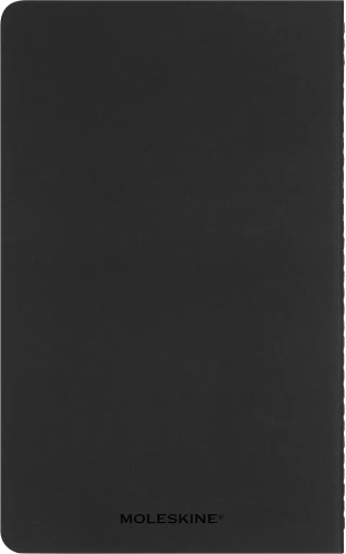 Блокнот Moleskine CAHIER NASA-INSPIRED SKCAHLP7063S2 Large 130х210мм 120стр. нелинованный мягкая обложка серебристый/черный Moon (2шт)