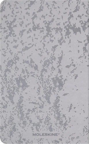 Блокнот Moleskine CAHIER NASA-INSPIRED SKCAHLP7063S2 Large 130х210мм 120стр. нелинованный мягкая обложка серебристый/черный Moon (2шт)