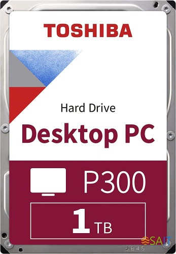 Жесткий диск Toshiba SATA-III 1TB HDWD110UZSVA Desktop P300 4KN (7200rpm) 64Mb 3.5"