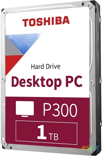 Жесткий диск Toshiba SATA-III 1TB HDWD110UZSVA Desktop P300 4KN (7200rpm) 64Mb 3.5"