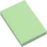 Блок самоклеящийся бумажный Silwerhof Daily 51x76мм 100лист. 75г/м2 пастель зеленый
