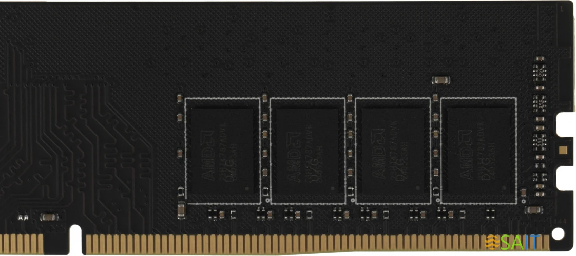 Память DDR4 4Gb 2133MHz AMD R744G2133U1S-UO Radeon R7 Performance Series OEM PC4-17000 CL15 DIMM 288-pin 1.2В OEM