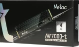 Накопитель SSD Netac PCIe 4.0 x4 4TB NT01NV7000T-4T0-E4X NV7000-t M.2 2280 1.91 DWPD
