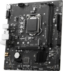 Материнская плата MSI PRO H510M-B (10Gen only) Soc-1200 Intel H470 2xDDR4 mATX AC`97 8ch(7.1) GbLAN+VGA+HDMI