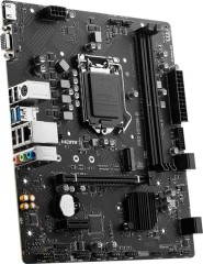 Материнская плата MSI PRO H510M-B (10Gen only) Soc-1200 Intel H470 2xDDR4 mATX AC`97 8ch(7.1) GbLAN+VGA+HDMI