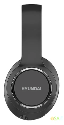 Гарнитура накладные Hyundai H-HP103 черный беспроводные bluetooth оголовье