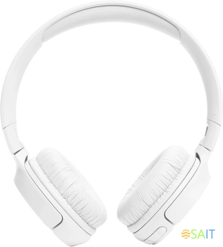 Гарнитура накладные JBL Tune 520BT белый беспроводные bluetooth оголовье (JBLT520BTWHT)