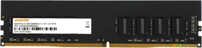 Память DDR4 8Gb 2666MHz Digma DGMAD42666008D RTL PC4-21300 CL19 DIMM 288-pin 1.2В dual rank Ret