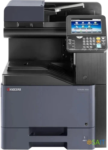 МФУ лазерный Kyocera TASKalfa 308ci (1102WL3NL0) A4 Duplex Net темно-серый
