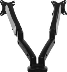 Кронштейн для мониторов Ultramounts UM705 черный 13"-27" макс.13кг настольный поворот и наклон верт.перемещ.