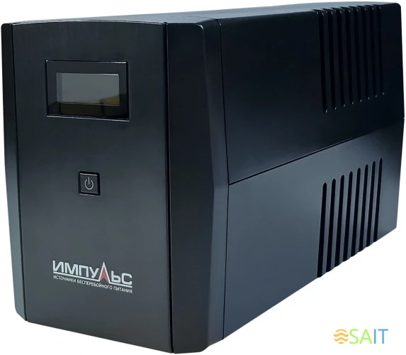 Источник бесперебойного питания Импульс Юниор Смарт 2200 1320Вт 2200ВА черный