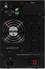 Источник бесперебойного питания Powercom Macan MAC-1000 1000Вт 1000ВА черный