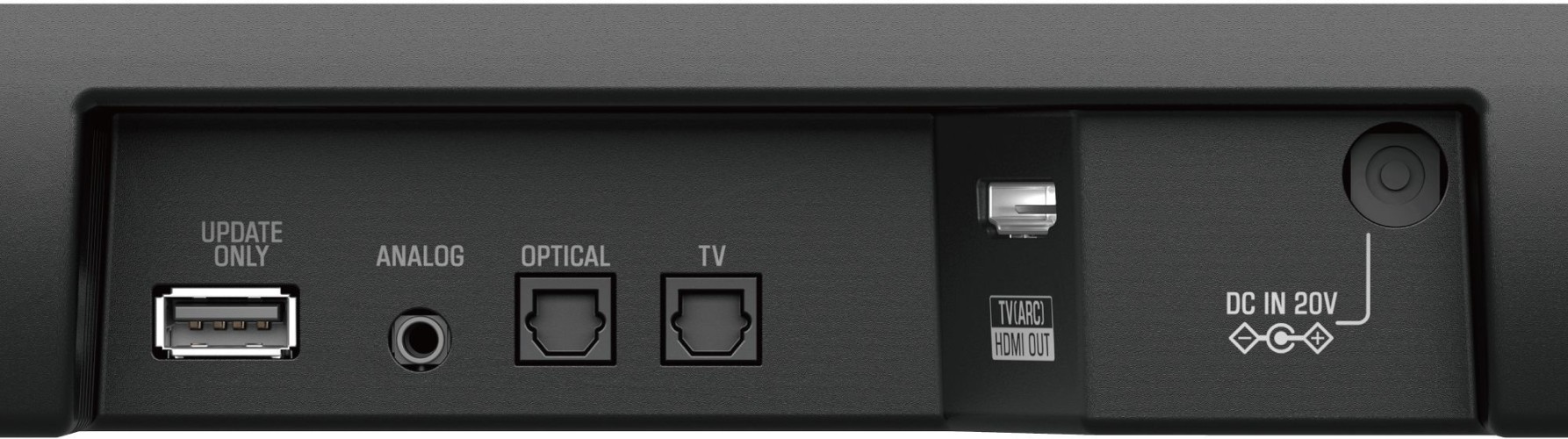 Саундбар Yamaha SR-C20A 2.0 40Вт+60Вт черный