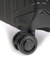 Чемодан Piquadro ALU (BV4425ALUS/N) 40x55x20см 37л. 4.590кг. алюминий/натур.кожа черный