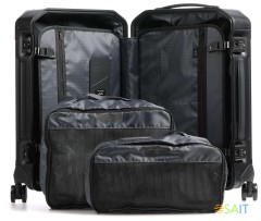 Чемодан Piquadro ALU (BV4425ALUS/N) 40x55x20см 37л. 4.590кг. алюминий/натур.кожа черный