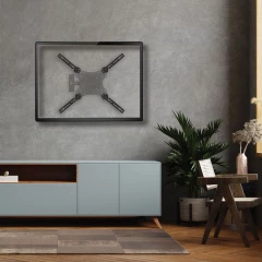 Кронштейн-адаптер для телевизора Kromax ADAPTER-400 черный 20"-45" макс.35кг настенный фиксированный