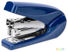 Степлер Deli 0421BLUE 24/6 26/6 (30листов) снижение усилия синий 50скоб коробка