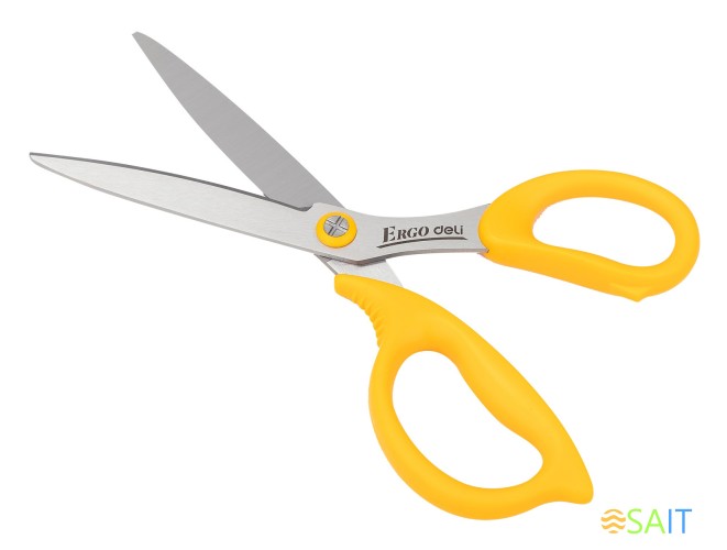 Ножницы Deli E77758 офисные 210мм сталь ассорти блистер